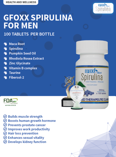 Spirulina for Men