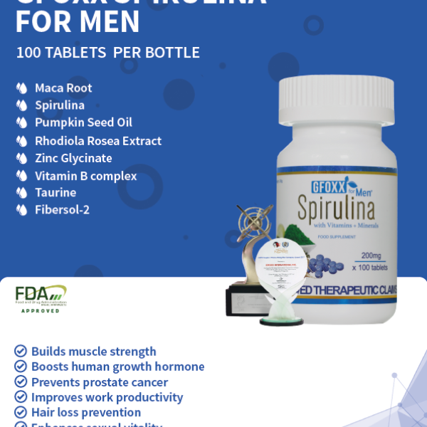 Spirulina for Men