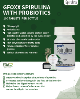 Spirulina with Probiotics