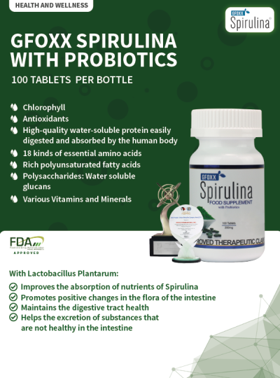 Spirulina with Probiotics